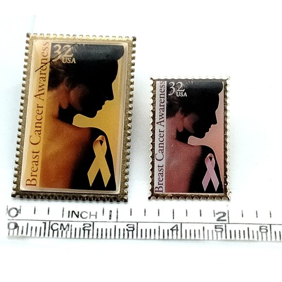 Breast Cancer Awareness 32 USA Pin Brooch Lot 2 - Picture 2 of 8
